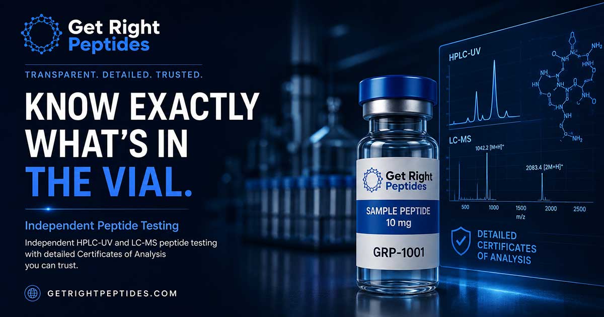 Peptide Testing | HPLC-UV & LC-MS